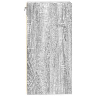 Hangkast 30x29,5x60 cm bewerkt hout grijs sonoma eikenkleurig 5