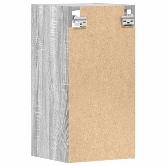 Hangkast 30x29,5x60 cm bewerkt hout grijs sonoma eikenkleurig 6