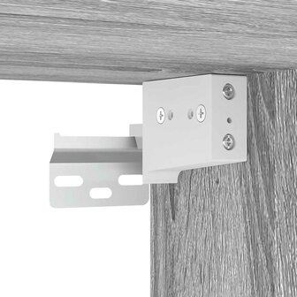 Hangkast 30x29,5x60 cm bewerkt hout grijs sonoma eikenkleurig 8