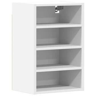 Hangkast 40x29,5x60 cm bewerkt hout wit 2