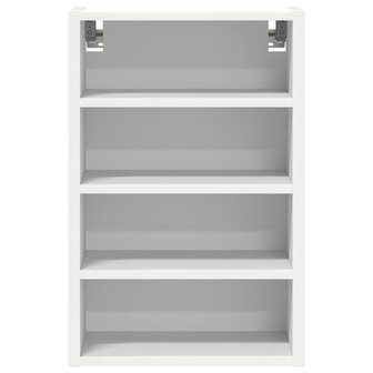 Hangkast 40x29,5x60 cm bewerkt hout wit 4
