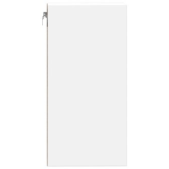 Hangkast 40x29,5x60 cm bewerkt hout wit 5