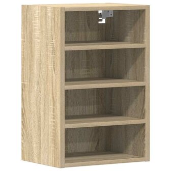 Hangkast 40x29,5x60 cm bewerkt hout sonoma eikenkleurig 2