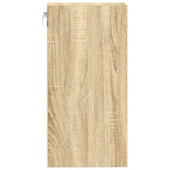Hangkast 40x29,5x60 cm bewerkt hout sonoma eikenkleurig 5