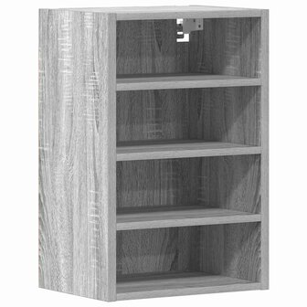 Hangkast 40x29,5x60 cm bewerkt hout grijs sonoma eikenkleurig 2