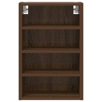 Hangkast 40x29,5x60 cm bewerkt hout bruin eikenkleur 4