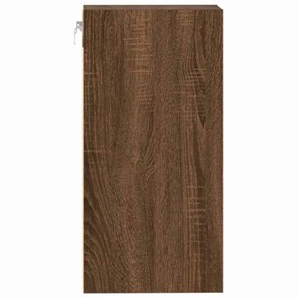 Hangkast 40x29,5x60 cm bewerkt hout bruin eikenkleur 5
