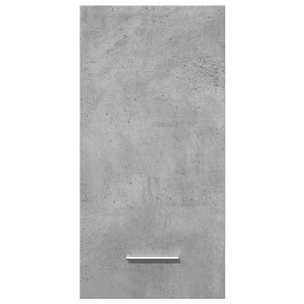 Hangkast 30x31x60 cm bewerkt hout betongrijs 4
