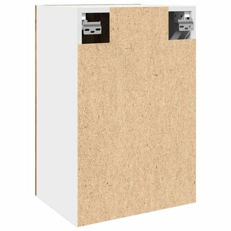 Hangkast 40x31x60 cm bewerkt hout oud houtkleurig 7