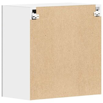 Keukenwandkast 60x31x60 cm spaanplaat betongrijs 8
