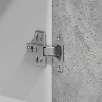 Keukenwandkast 60x31x60 cm spaanplaat betongrijs 9