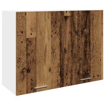 11-delige Keukenkastenset bewerkt hout oud houtkleurig 8
