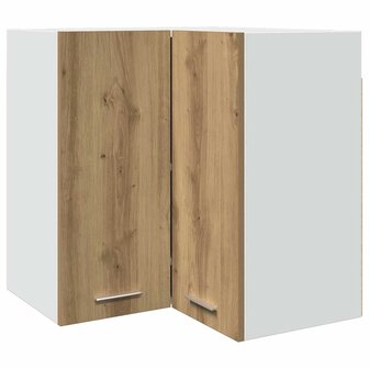 11-delige Keukenkastenset bewerkt hout artisanaal eiken 6