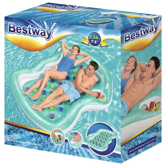 Bestway Lounge Double Designer 224x174 cm 6