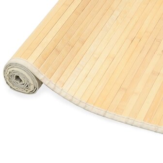 Tapijt 80x300 cm bamboe naturel 2