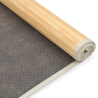 Tapijt 80x300 cm bamboe naturel 4