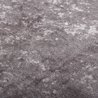 Vloerkleed wasbaar anti-slip 120x170 cm grijs 3