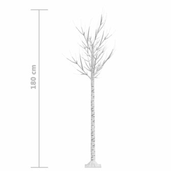 Kerstboom wilg 180 meerkleurige LED&amp;apos;s binnen en buiten 1,8 m 8