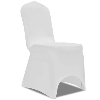 Stoelhoezen stretch wit 100 st 1