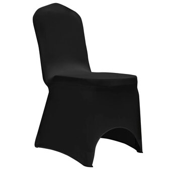 Stoelhoezen stretch 12 st zwart 3