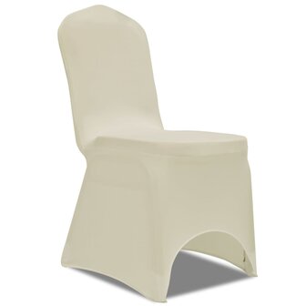 Stoelhoezen stretch 30 st cr&egrave;me 2