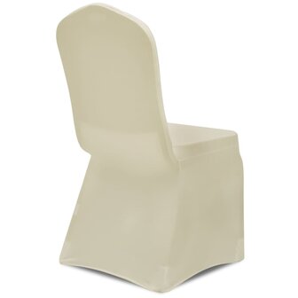 Stoelhoezen stretch 30 st cr&egrave;me 5