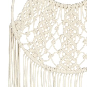 Wandhanger macram&eacute; 40x80 cm katoen 4