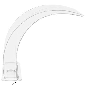 Zwembadfontein met RGB LED&amp;apos;s 50 cm acryl 8