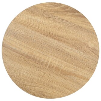 Bistrotafel 40 cm MDF lichtbruin 2