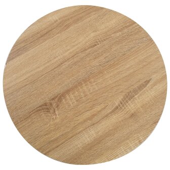 Bistrotafel 80 cm MDF lichtbruin 2