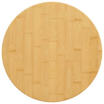 Tafelblad &Oslash; 50x1,5 cm bamboe 1