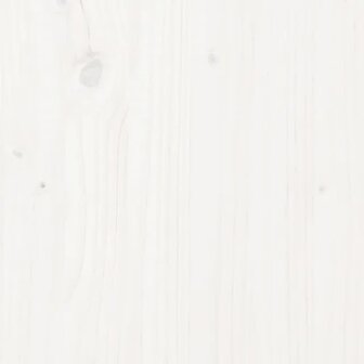 Tafelblad ovaal 100x50x2,5 cm massief grenenhout wit 6