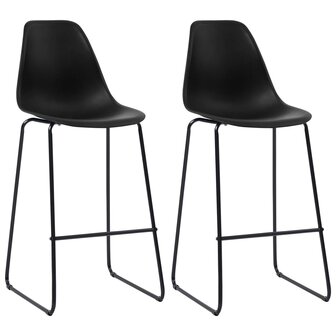 3-delige Barset kunststof zwart 6
