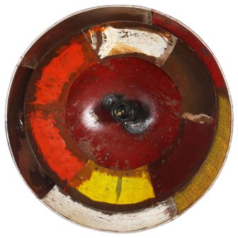 Hanglamp industrieel vintage rond 25 W E27 31 cm meerkleurig 5