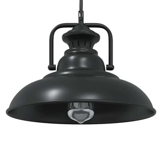 Hanglamp E27 &Oslash; 31 cm ijzer zwart 1