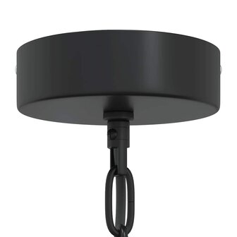Hanglamp E27 &Oslash; 31 cm ijzer zwart 7