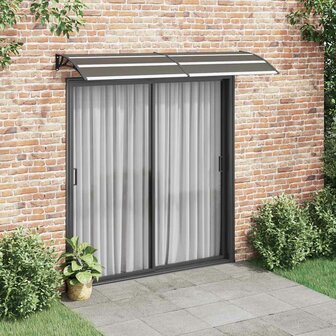 Deurluifel 240x75 cm PC zwart 1