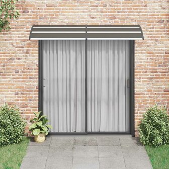 Deurluifel 240x75 cm PC zwart 3