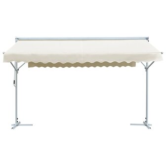 Luifel vrijstaand 4x3 m cr&egrave;me 2