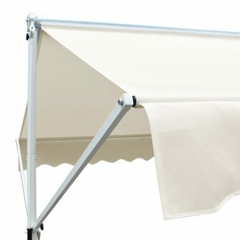 Luifel vrijstaand 4x3 m cr&egrave;me 6