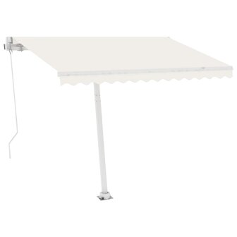 Luifel vrijstaand automatisch 350x250 cm cr&egrave;mekleurig 4