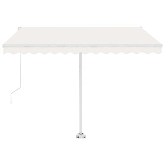 Luifel vrijstaand automatisch 350x250 cm cr&egrave;mekleurig 5