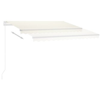 Luifel vrijstaand automatisch 350x250 cm cr&egrave;mekleurig 6