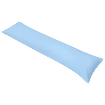 Zijslaapkussen 40x145 cm blauw 1