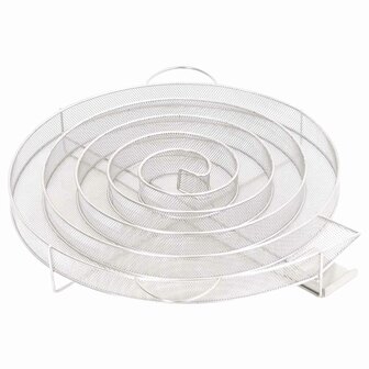 Rookgenerator koud rond 33,5 cm roestvrij staal 3