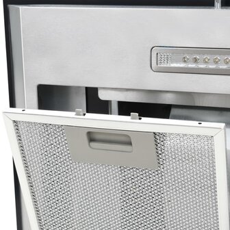 Eilandafzuigkap 756 m&sup3;/u LED 90 cm roestvrij staal 7