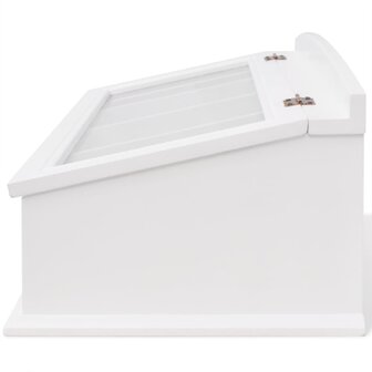 Besteklade MDF wit barok stijl 4