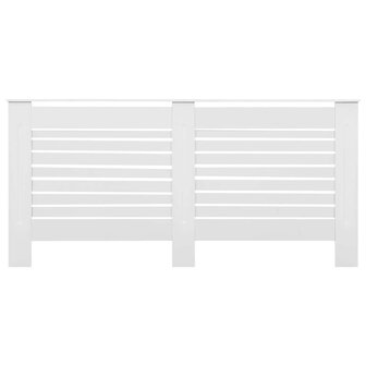 Radiatorombouw 172x19x81,5 cm MDF wit 4