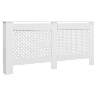 Radiatorombouw 172x19x81,5 cm MDF wit 2