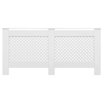 Radiatorombouw 172x19x81,5 cm MDF wit 3